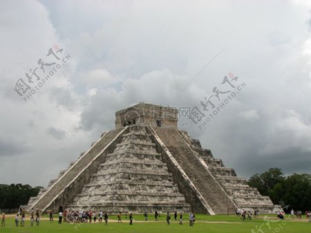 墨西哥的玛雅金字塔