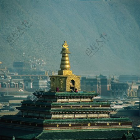 西藏金塔图片