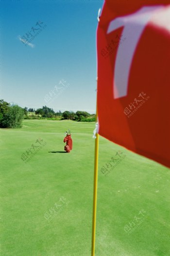 高尔夫球场摄影图片