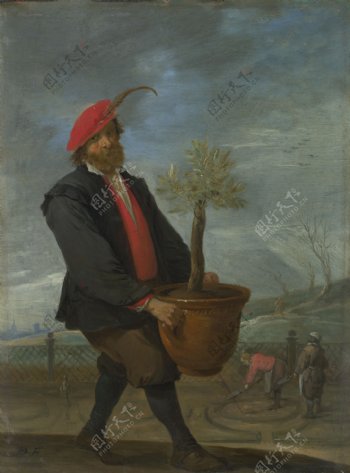 欧洲中世纪的劳动者图片