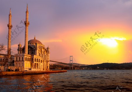 伊斯坦布尔港风景图片