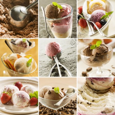 9张冰淇淋摄影图片