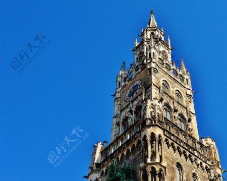 德国钟楼图片