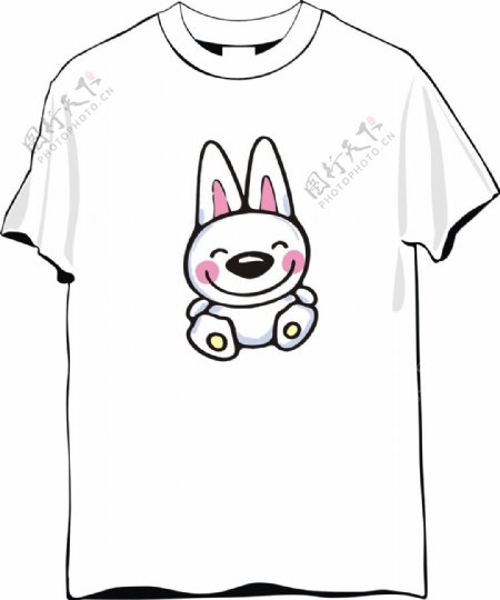 小兔T恤