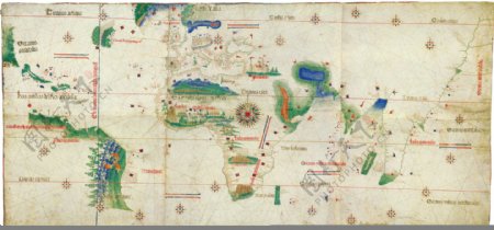 外国复古地图图片