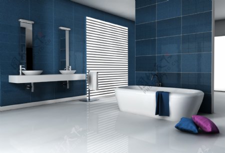高档浴室设计图片