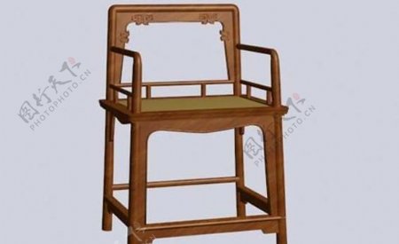 室内家具之明清椅子033D模型