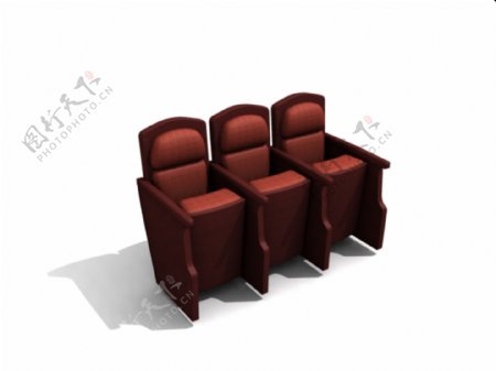 公装家具之公共座椅0253D模型