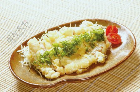 日式日本料理南蛮鸡肉图片