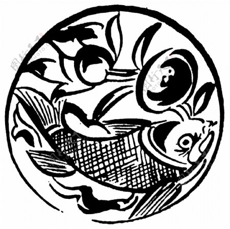 花鸟图案两宋时代图案中国传统图案094