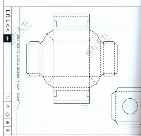 包装盒设计刀模数据包装效果图187