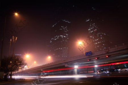 北京雾霾高清图片