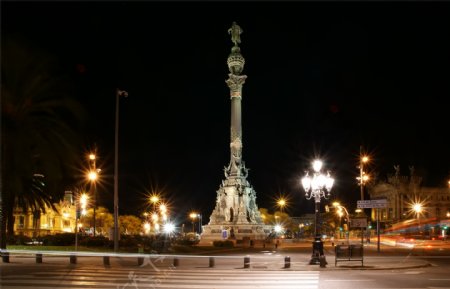 哥伦布纪念碑图片