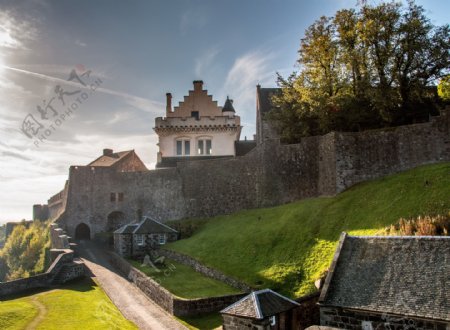 欧洲古城堡风景图片