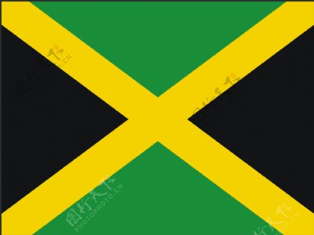矢量牙买加国旗