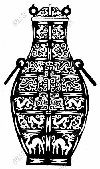 春秋战国图案青铜器图案中国传统图案113