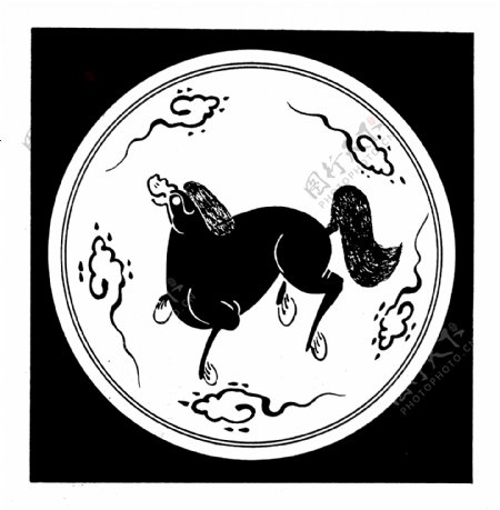 动物图案元明时代图案中国传统图案64