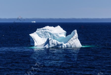 大海上的冰川摄影