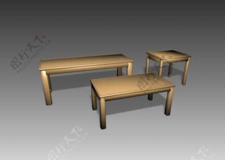 桌子3D现代家具模型20081129更新1