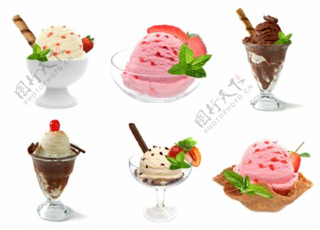 美味冰淇淋图片