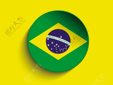 巴西世界杯标志背景