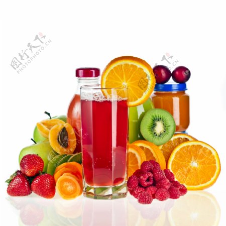 水果与果汁素材