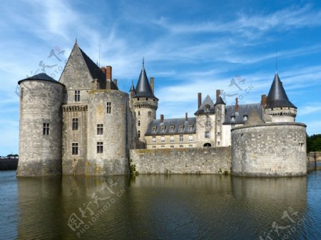卢瓦尔河城堡高清图片