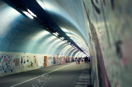 厦门大学隧道图片