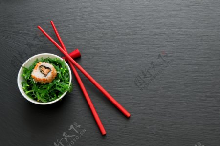 唯美寿司图片