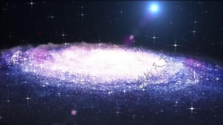 宇宙星云银河视频素材