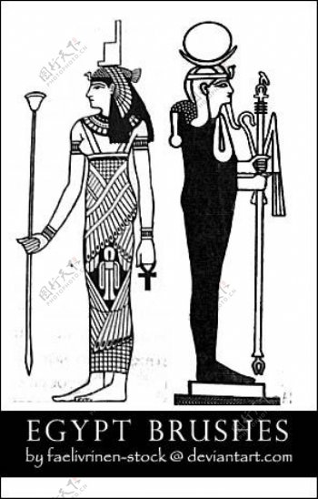 古埃及的刷子