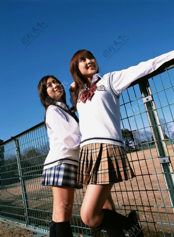 日本学生清纯女生25图片