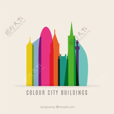 丰富多彩的城市建筑