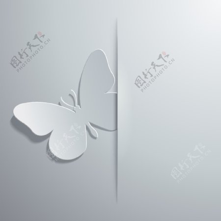 立体蝴蝶设计