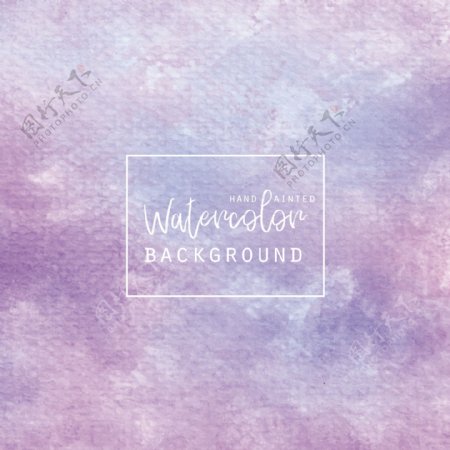 浅紫色水彩背景