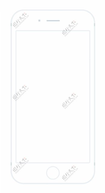 iPhone6极简线框图