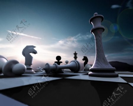 国际象棋景象