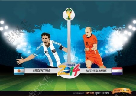 阿根廷VS荷兰国际足联世界杯