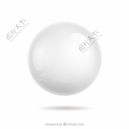 立体质感圆球矢量素材