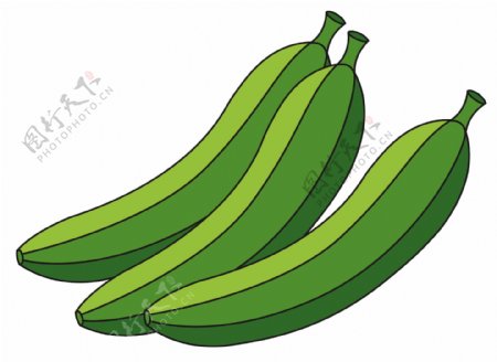 绿香蕉