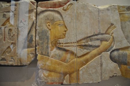 埃及博物馆的浮雕