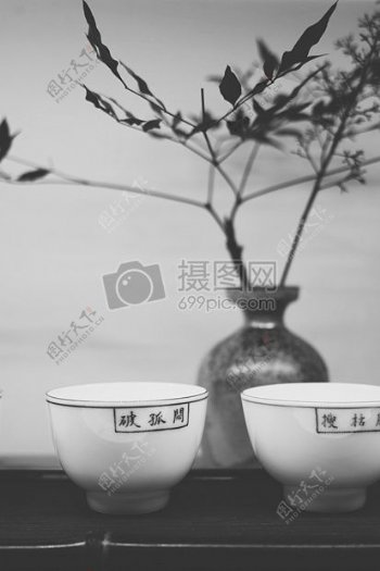 中国古风茶具