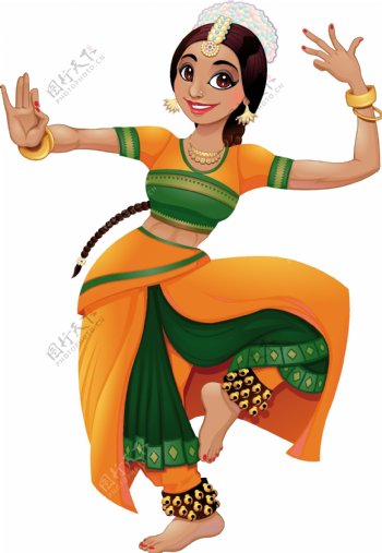 印度女人跳舞