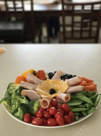 营养蔬菜拼盘