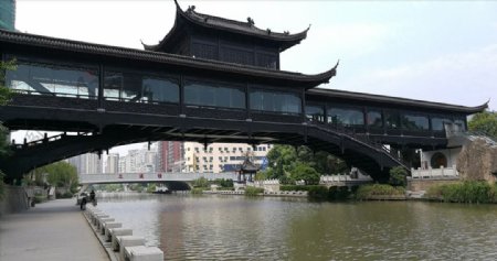 无锡京杭大运河廊桥