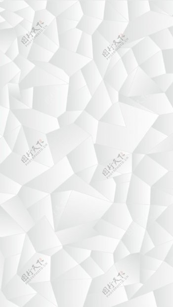 抽象白色方块H5背景素材
