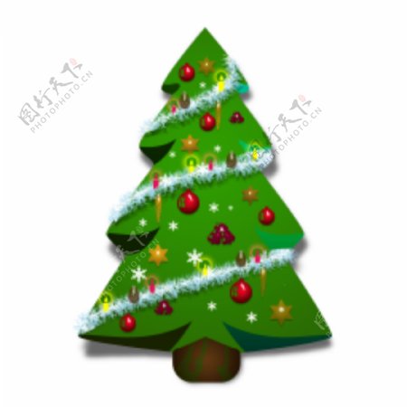 网页圣诞树icon图标