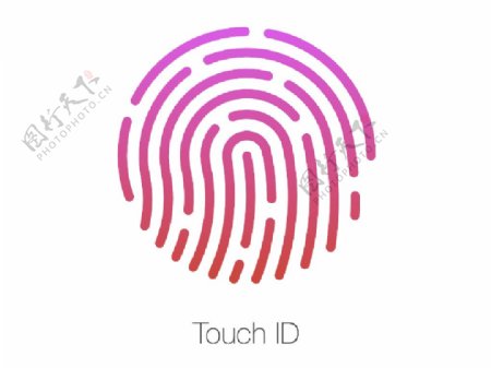 TouchID指纹图标sketch素材