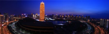 郑州会展中心夜景