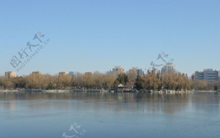 冬日龙潭湖